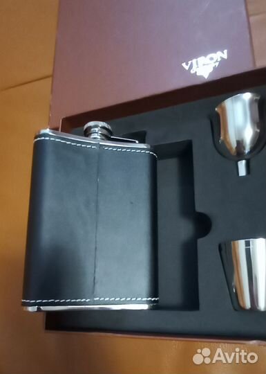 Подарочный набор фляжка,воронка,стопки