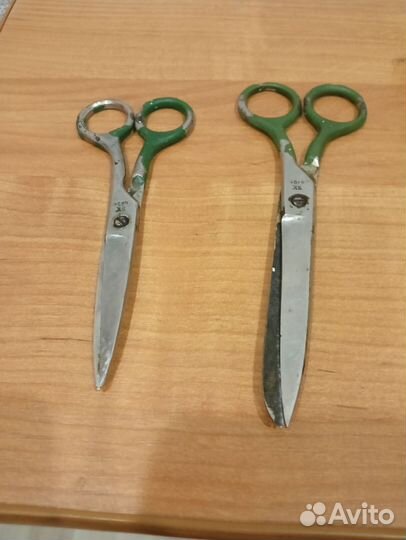 Ножницы железные СССР и канцелярские