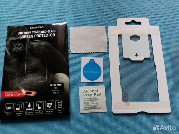 Фирменное Защитное стекло для Lenovo A6010 глянец