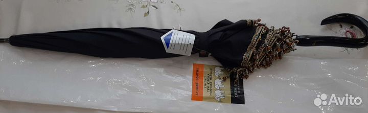 Женский зонт- трость(три слона)новый,оригинал