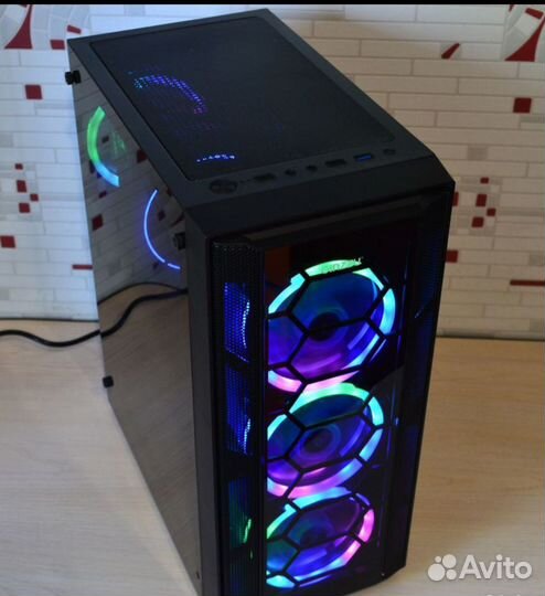 Игровой компьютер 12 ядер /16 Гб озу/ RX 580 8gb