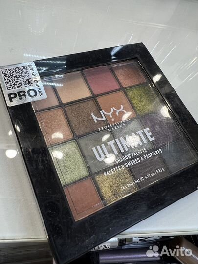 Палитра теней nyx