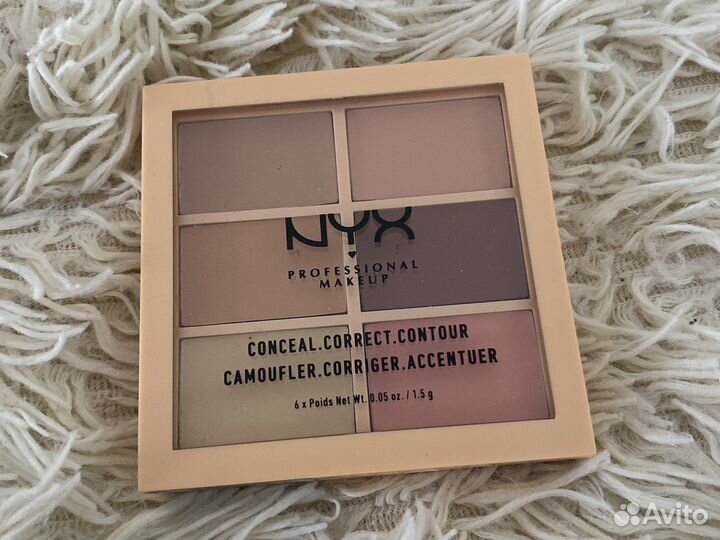 NYX conceal, correct, contour palette