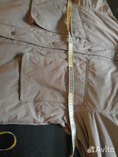 Пуховое. пальто brunello cucinelli 46