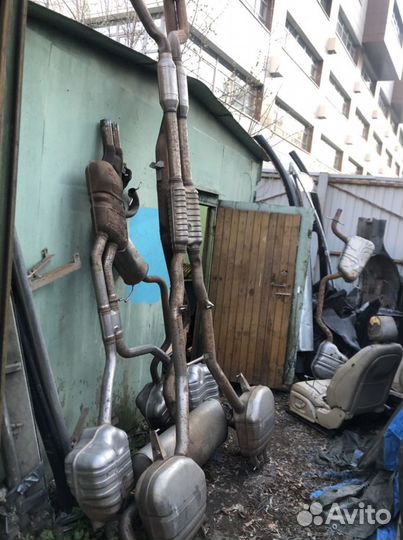 Глушитель BMW F02 Двигатель N63