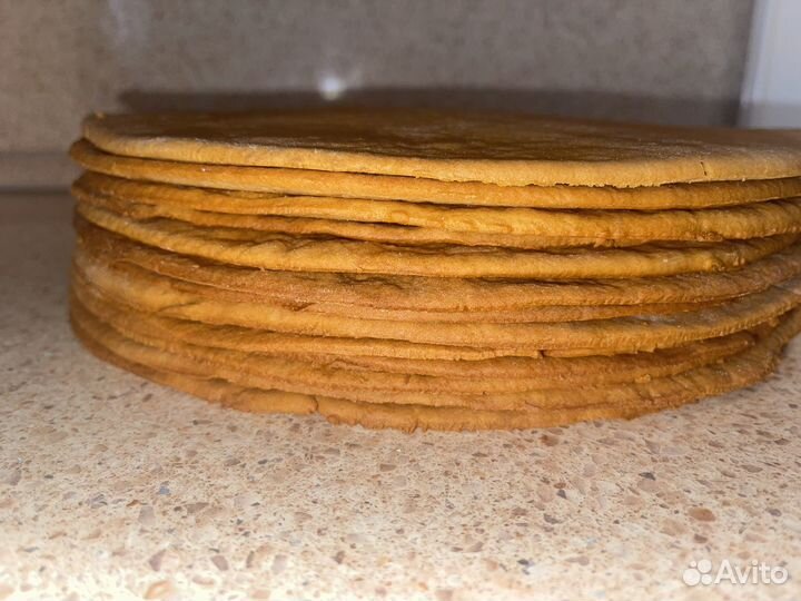 Медовые коржи