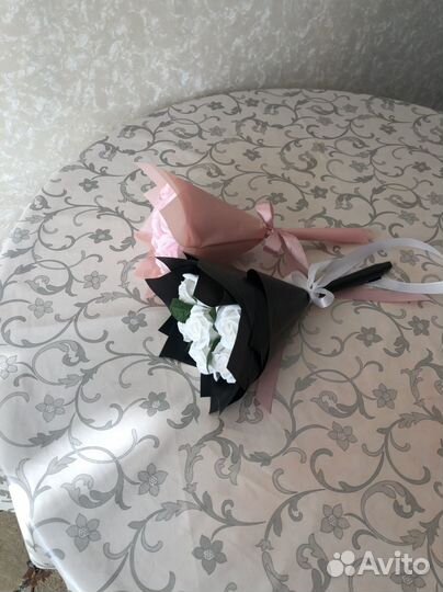 Букет маленький из мыльных роз