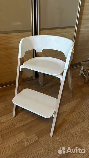 Стульчик Stokke Steps White Natural