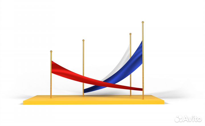 Флагшток опт напольный