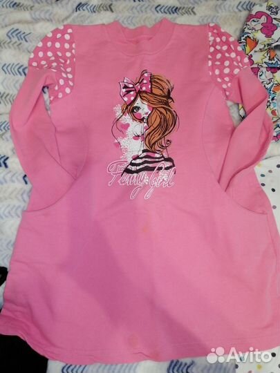 Вещи пакетом на девочку 3-6лет или по отдельности