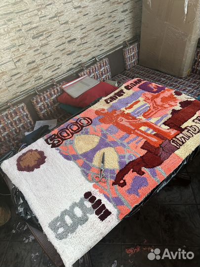 Тафтинговый ковер с вашим эскизом