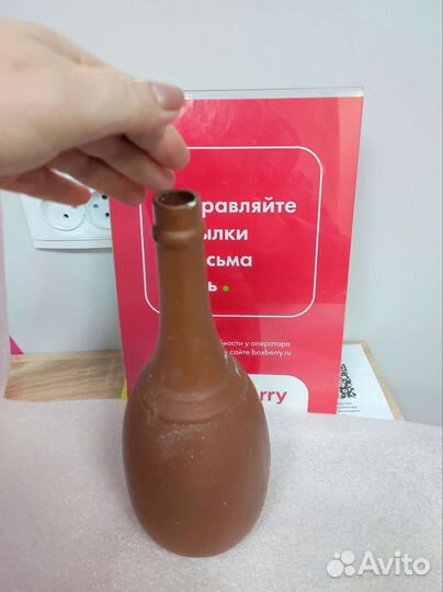 Бутылка раритет керамика