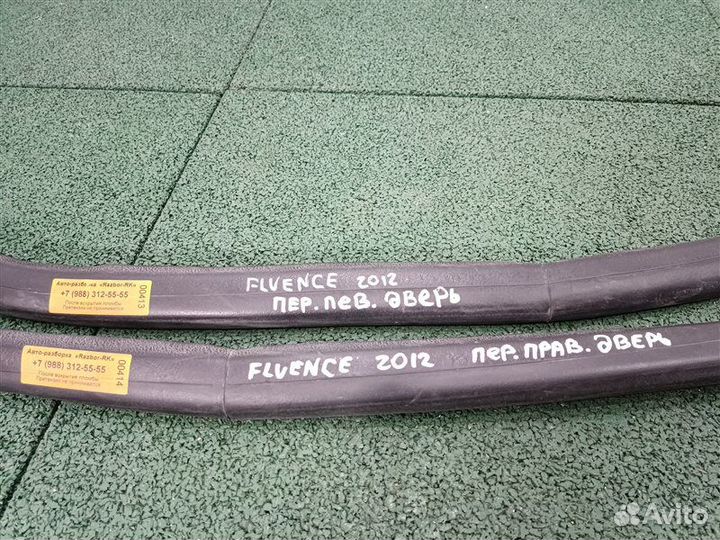 Уплотнитель проема двери передний Renault Fluence