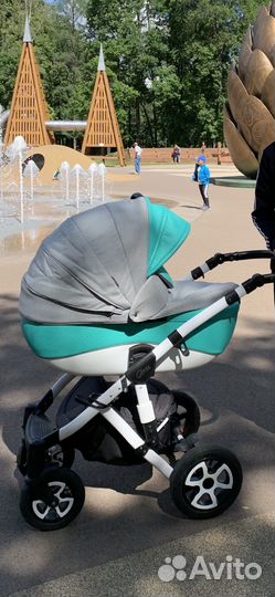 Коляска 3в1 Adamex Gloria Eco 367S