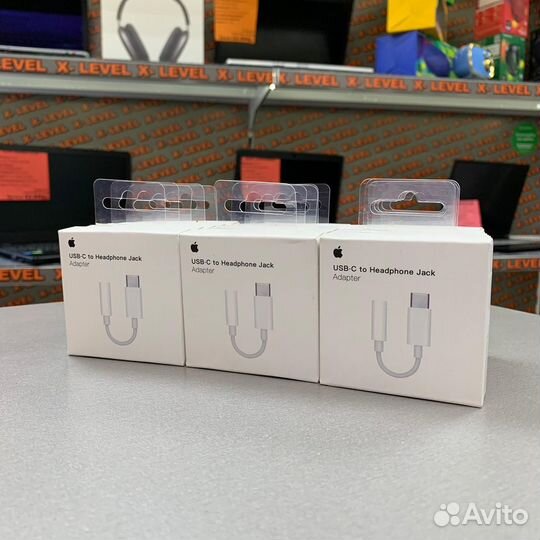 Переходник Apple USB-C Jack. X-Level