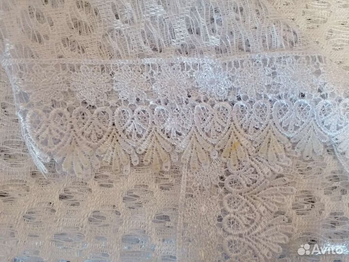 Тюль и клипсы для штор, покрывало