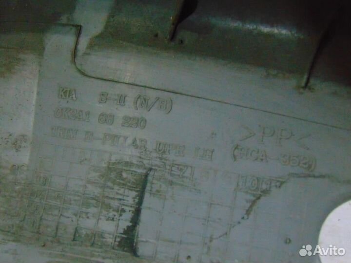 Обшивка стойки для Kia Spectra 2001-2011г