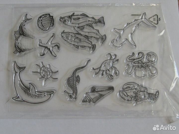 Силиконовые штампы для скрапбукинга