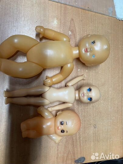 Куколки пластмассовые из СССР