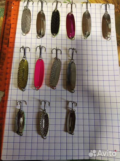 Форелевые блесна