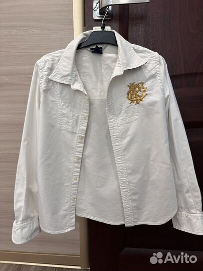 Рубашка в школу на мальчика 136-140