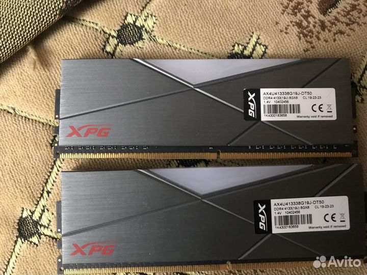 Материнская плата с процессором и памятью и б/п