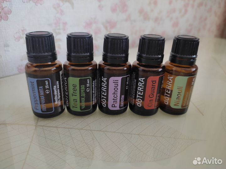 Новые эфирные масла doTerra пачули иланг розмарин