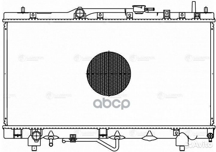 Радиатор охл. для а/м Toyota Carina (96) /Caldi