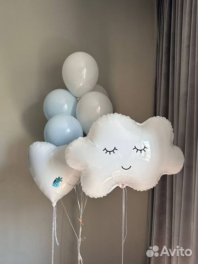 Воздушные шары на выписку из роддома