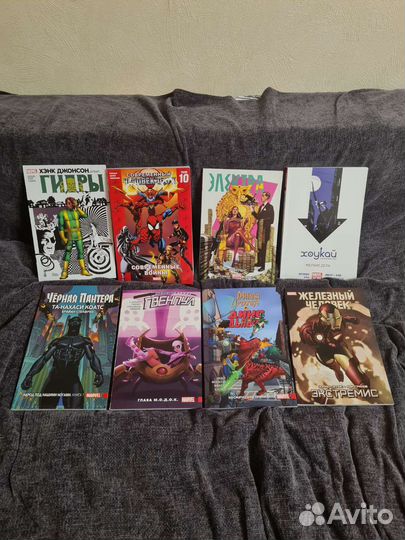 Комиксы марвел: Мистик, Щит, Халк, Веном, Карнаж