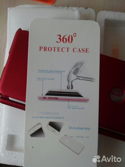 Чехол для redmi 5+защитное стекло