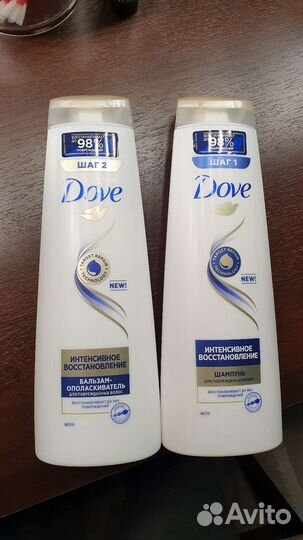 Шампунь и бальзам Dove