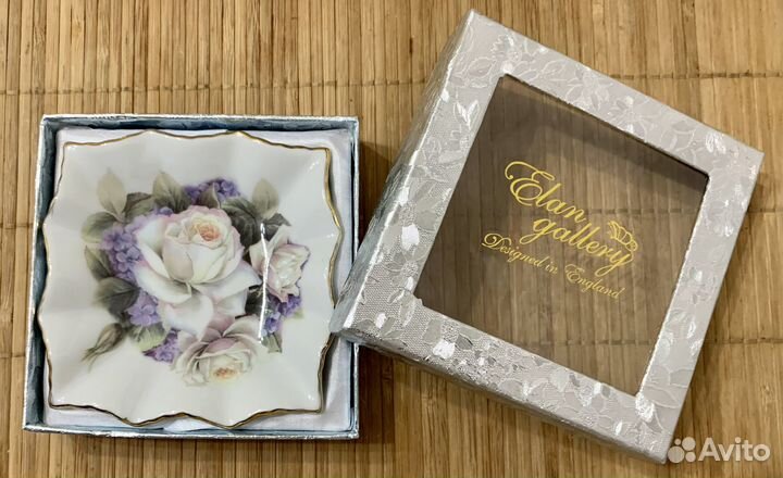 Тарелка коллекционная фарфор