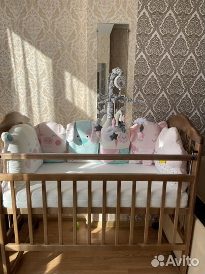 Детская кровать для новорожденных