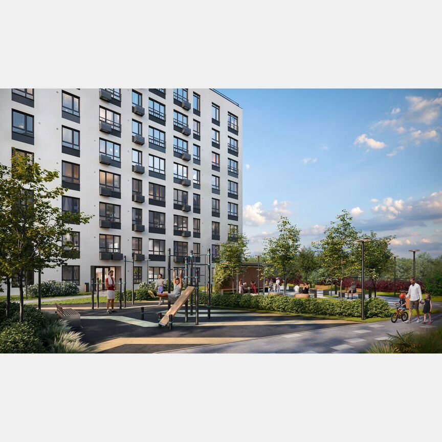 3-к. квартира, 91,1 м², 4/9 эт.