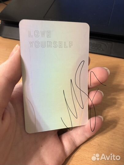 BTS карта Хосока из альбома LY: Answer, В-S