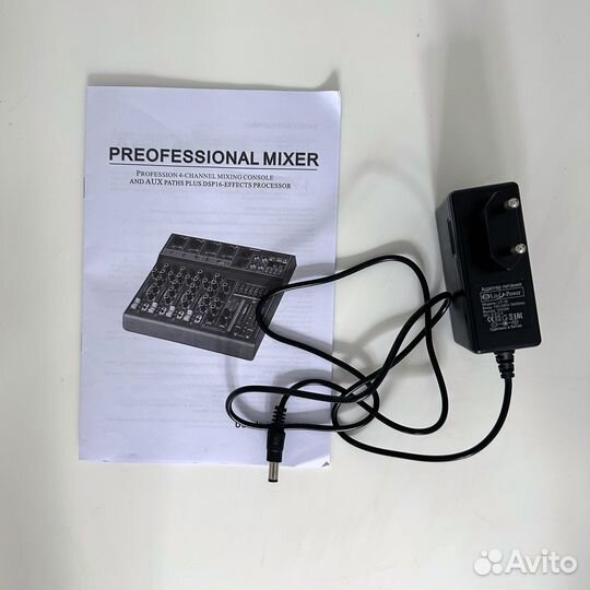 4-канальный аудиомикшер с Bluetooth