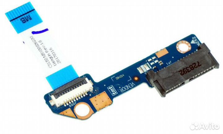 Плата подключения DVD-привода ноутбука HP 15-rb