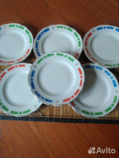 Тарелки десертные СССР