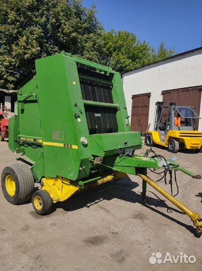 Пресс-подборщик John Deere 550, 1905