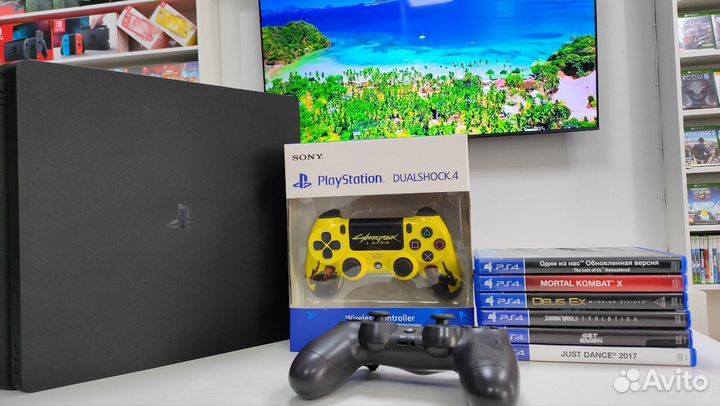 Sony PS4 Slim + Игра
