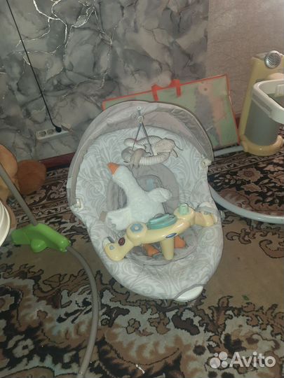 Электрокачели для новорожденных шезлонг graco