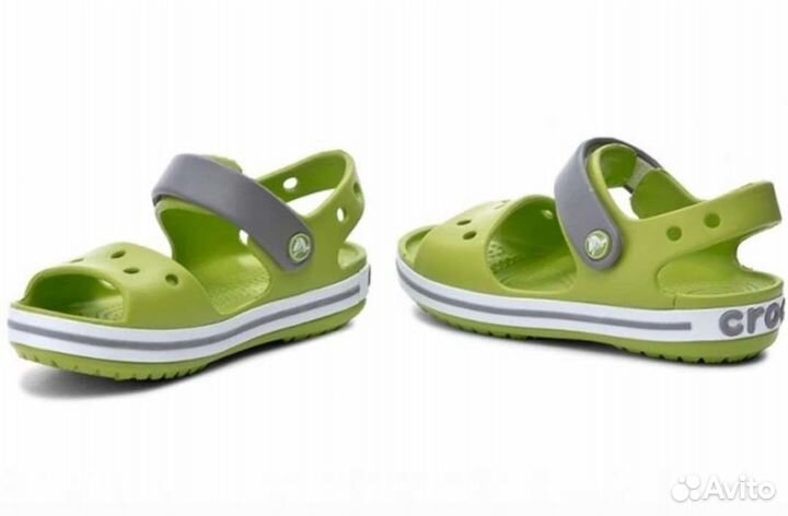 Новые оригинальные сандалии crocs с 23 по 27