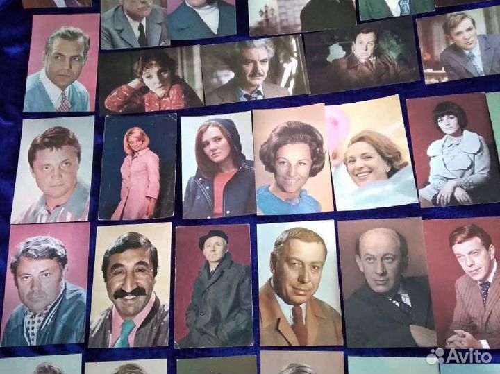 Открытки с фото артистов СССР