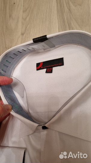 Рубашка мужская белая Dressmann 4XI