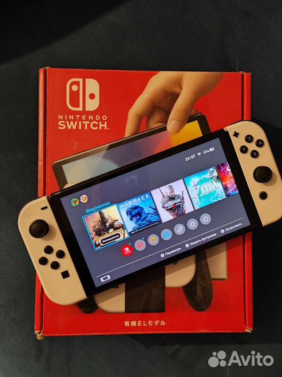Игровая приставка Nintendo switch oled