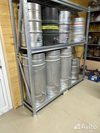 Стеллажи металлические для склада