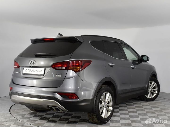 Hyundai Santa Fe 2.2 AT, 2017, 42 433 км