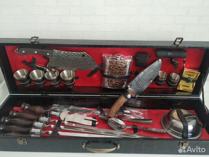 Шашлычный подарочный набор