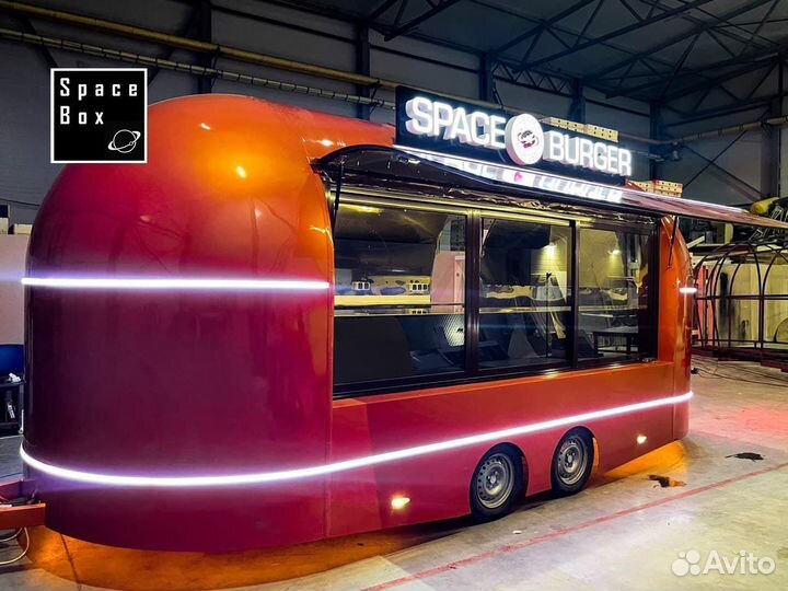 Фудтрак, Прицеп кафе